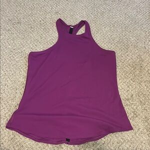 Lululemon Athletica Pink and Purple Sleeveless Tank Top